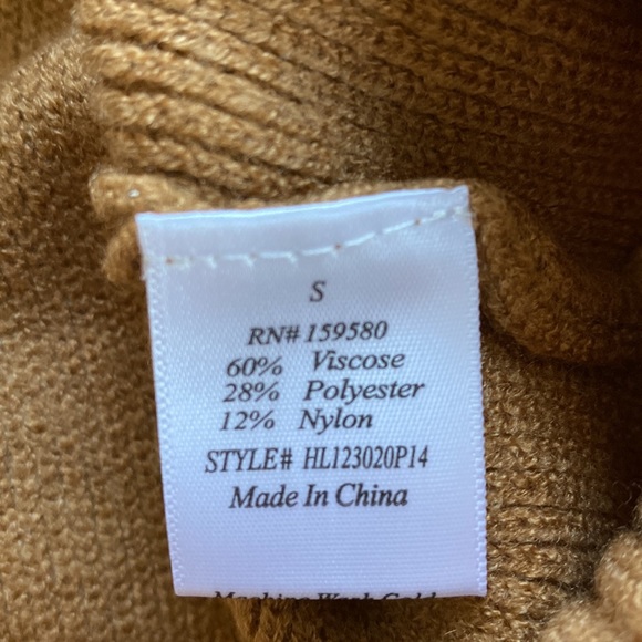 NWOT Pink Lily Sweater Dress with Tie size Small - Picture 5 of 7